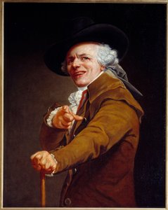 Self-Portrait of the Artist with a Mocking Face