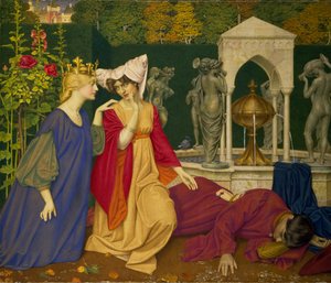 Changing the Letter, 1908-9 by Joseph Edward Southall