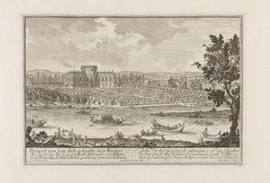 The Palais Althan in Vienna by Joseph Emanuel Fischer von Erlach