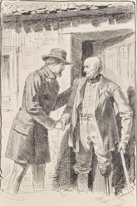 Two Men, One of Them Amputated