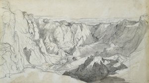Carclase Tin Mine in Cornwall, c.1810 by Joseph Farington