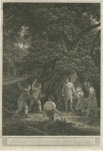 Boscobel - The Royal Oak by Joseph Farrington