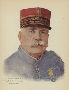 Joseph Joffre, French general by Joseph Felix Boucher