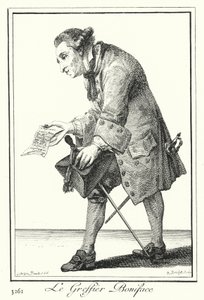The Clerk Boniface by Joseph Franz von (after) Goez