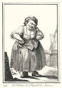 The Doorkeeper of the Hopital des Joieuses by Joseph Franz von (after) Goez