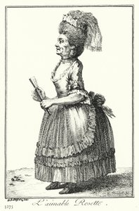 The Lovely Rosette by Joseph Franz von (after) Goez