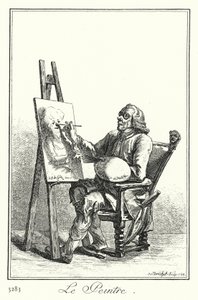 The Painter by Joseph Franz von (after) Goez