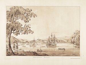 Annapolis Royal by Joseph Frederick Wallet DesBarres