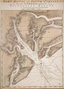Chart of Port Royal in South Carolina, United States of America