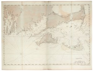 Coast of New England from Narragansett to Cape Cod by Joseph Frederick Wallet DesBarres