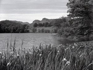 View across Loughrigg Tarn by Joseph Hardman