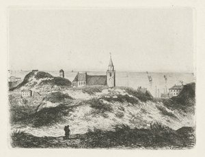 View of Scheveningen by Joseph Hartogensis