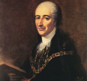 Portrait of Maximilian Joseph Count von Montgelas by Joseph Hauber after