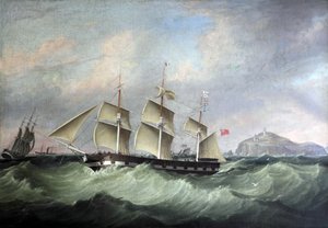 The Charlotte off the Old Head of Kinsale by Joseph Heard