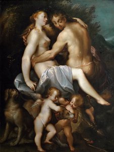 Adonis and Venus by Joseph Heintz