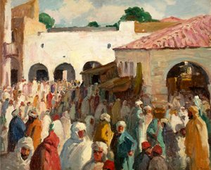Sidi-bou-Said, Tunisia by Joseph Henry Sharp