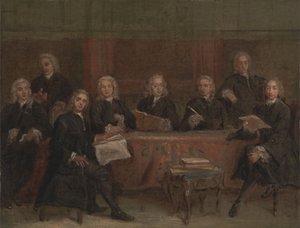 Study for a Group Portrait, between 1729 and 1730