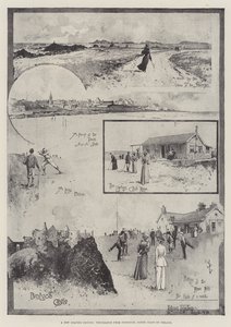 A New Golfing Ground, Pencillings from Portrush, North Coast of Ireland by Joseph Holland Tringham