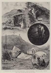 Gold in Wales, the British Gold-Fields Mine, near Dolgelly
