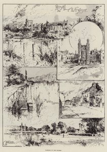 Rambles up the Thames by Joseph Holland Tringham