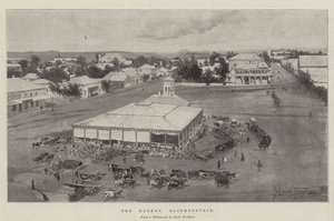 The Market, Bloemfontein by Joseph Holland Tringham