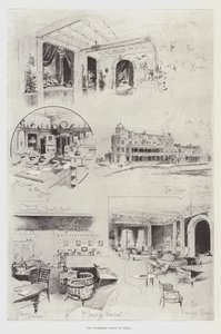 The Viceregal Lodge at Simla by Joseph Holland Tringham