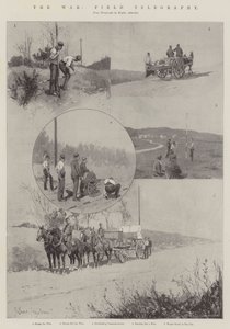 The War, Field Telegraphy by Joseph Holland Tringham