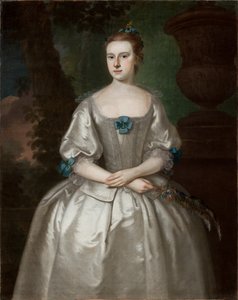 Portrait of Hannah Babcock Bours by Joseph Jonathan Blackburn