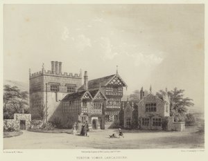 Turton Tower, Lancashire by Joseph Josiah Dodd