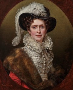 Caroline of Baden, Queen of Bavaria, 1823 by Joseph Carl Stieler