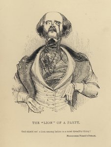 The "Lion" of a Party (engraving) by Joseph Kenny (after) Meadows