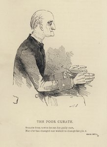 Kenny Meadows: The Poor Curate by Joseph Kenny (after) Meadows
