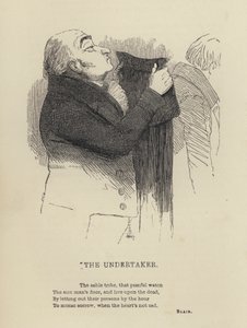 The Undertaker (engraving) by Joseph Kenny (after) Meadows