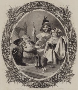 Christmas Sports in the Olden Time, the Servants
