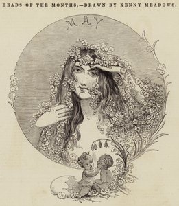 Heads of the Months by Joseph Kenny Meadows