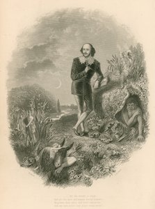 Portrait of Shakespeare, with Various of His Creations