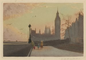 Houses of Parliament, Westminster by Joseph Kirkpatrick