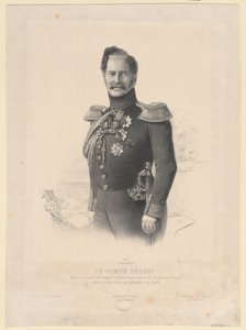 Portrait of Count Alexey Fyodorovich Orlov by Joseph Lemercier
