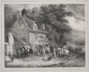 Album of 1829: Souvenir of Normandy by Joseph Louis Hippolyte Bellange