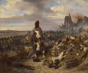 Battle Scene by Joseph Louis Hippolyte Bellange