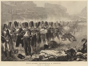 Rear Guard protecting a Convoy