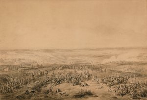 The Battle of Ocana, c.1844 by Joseph Louis Hippolyte Bellange