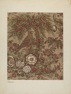 Printed Cotton Chintz by Joseph Lubrano