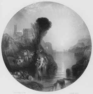 Bacchus and Ariadne, from the picture in the National Gallery by Joseph Mallord William (after) Turner