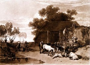 The Straw Yard, from the 