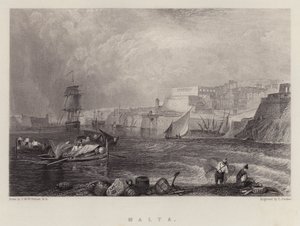 Malta by Joseph Mallord William (after) Turner
