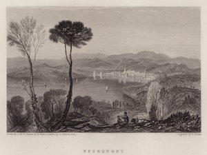 Negropont by Joseph Mallord William (after) Turner