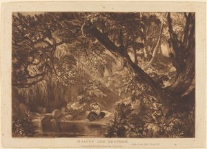 Aesacus and Hesperie by Joseph Mallord William Turner