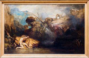 Apollo and Python by Joseph Mallord William Turner