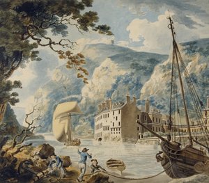 Avon Gorge and Bristol Hotwell by Joseph Mallord William Turner
